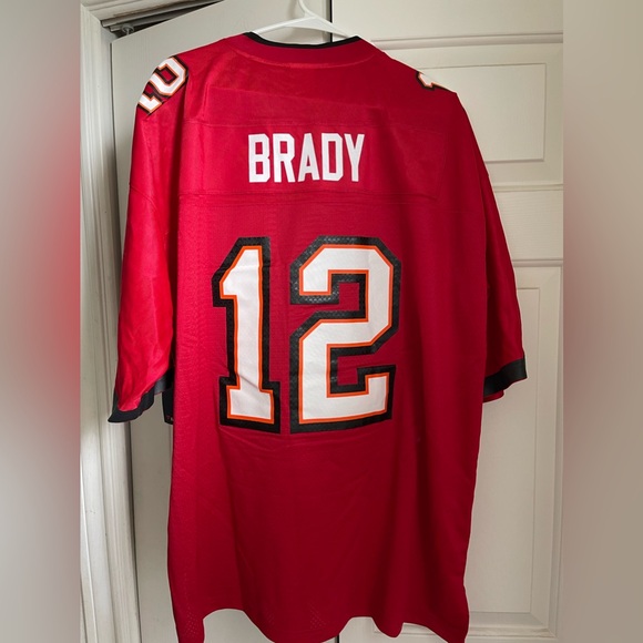 Tampa Bay Buccaneers NFLPA Tom Brady NFL Proline  Men's Size 2XL Red New - Picture 5 of 8